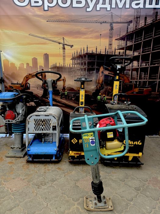 Продам вибротрамбовку, виброногу, трамбовку Bomag, Wacker, Honda