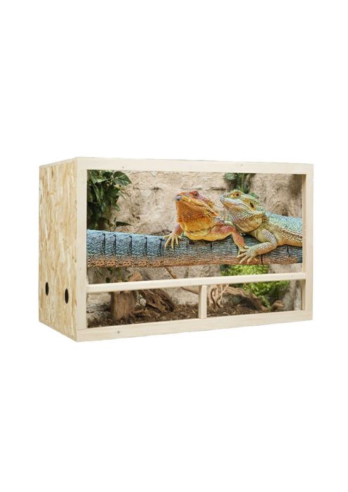 Terrarium z płyty OSB 150x80x80 cm dla gadów