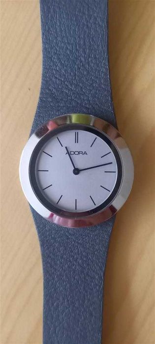 ADORA zegarek damski, wodoodporny 3 bar, skórzany pasek
