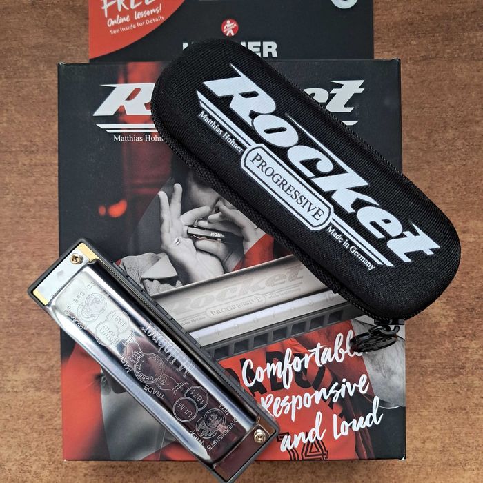 Губна гармошка Hohner Progressive Rocket M2013126X B-major