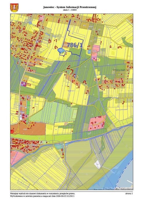 Działka o pow. 7,56 ha budowlano-rolna ze stawem. - Widok 5
