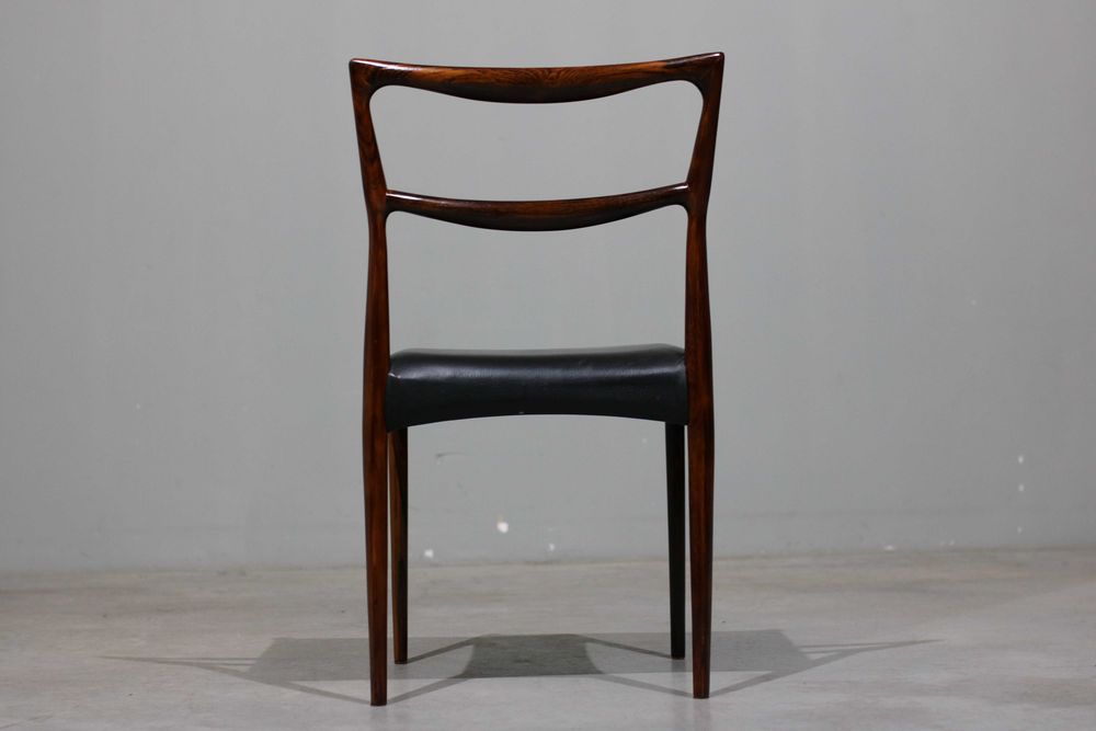 Conjunto de 6 cadeiras H.W.Klein em pau santo | Design Nórdico