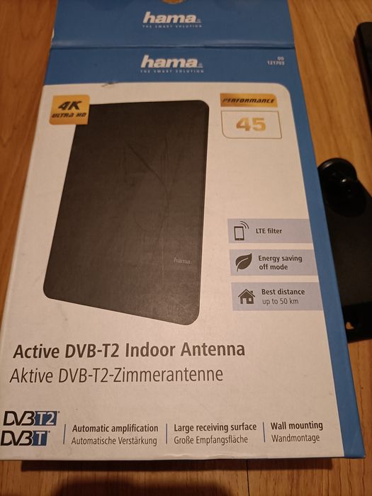 Antena pokojowa DVB-T2