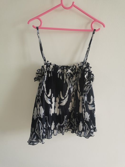 Bluzka plisowana nowa hm