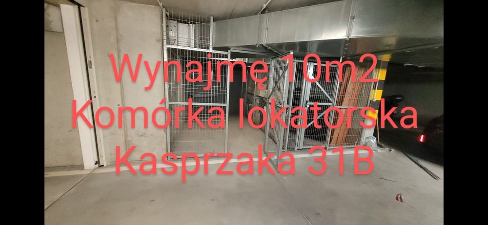 Komórka lokatorska 10 m2 Kasprzaka 31B