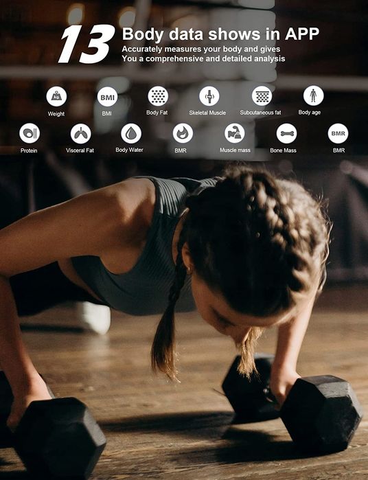 Healthkeep Waga Łazienkowa Smart