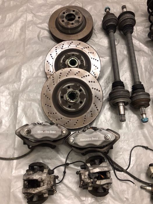 Mercedes cls w212 w218 подвеска стойка цапфи супорти речаги полу ось