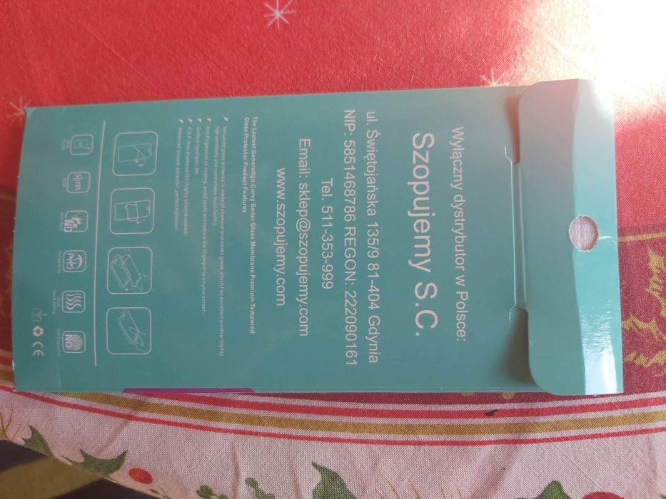 Szkło i case Huawei P8 lite