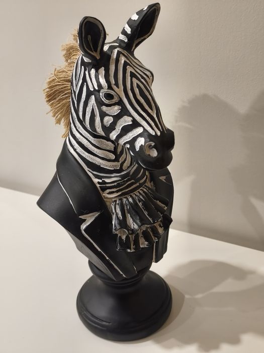 Decoração Premium / Luxo - Escultura Zebra, Excelente Qualidade