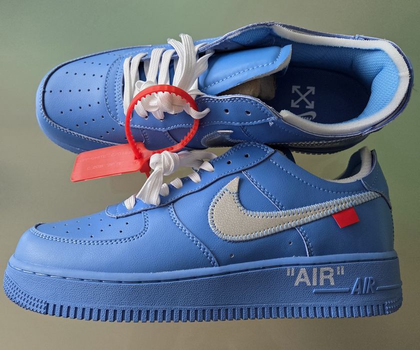 Nike Air Force 1 Blue off white