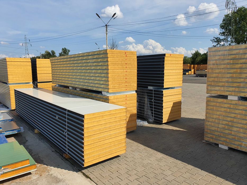 Płyta Warstwowa Poliuretan PIR Chłodnicza Płyty warstwowe Obornickie