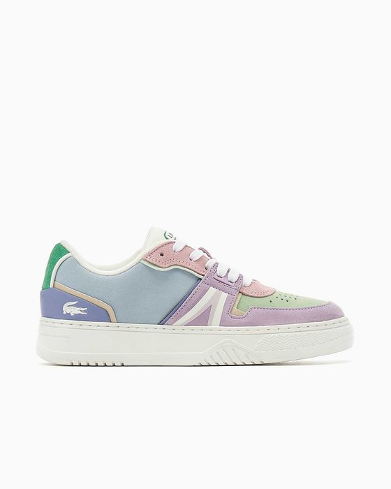 LACOSTE Снікерcи L001 Suede Colorblock Sneakers 43sfa0073-Amk оригінал