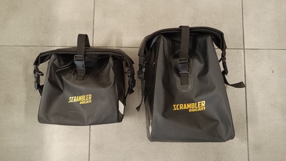 Ducati scrambler torby sakwy