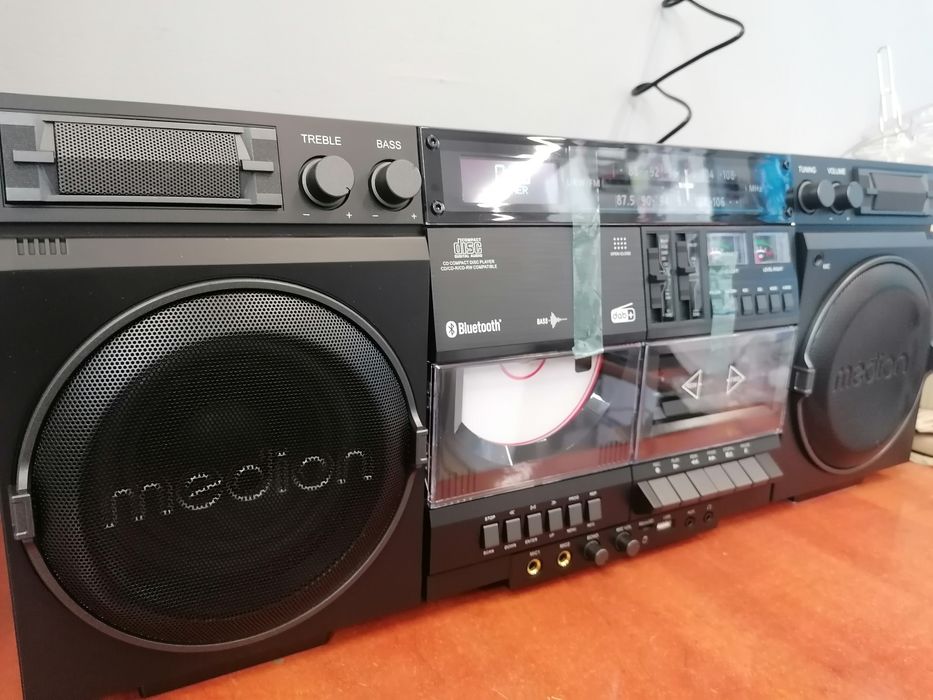 Bombox w stylu retro