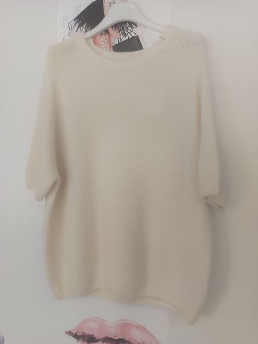 Sweterek damski sweter baby alpaca hit viral style new hot Basic must have retro bluzka