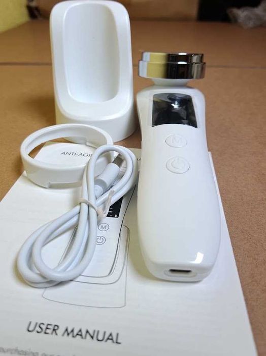 Aparelho de Massagem e Limpeza Facial com Base M80 Novo na Caixa