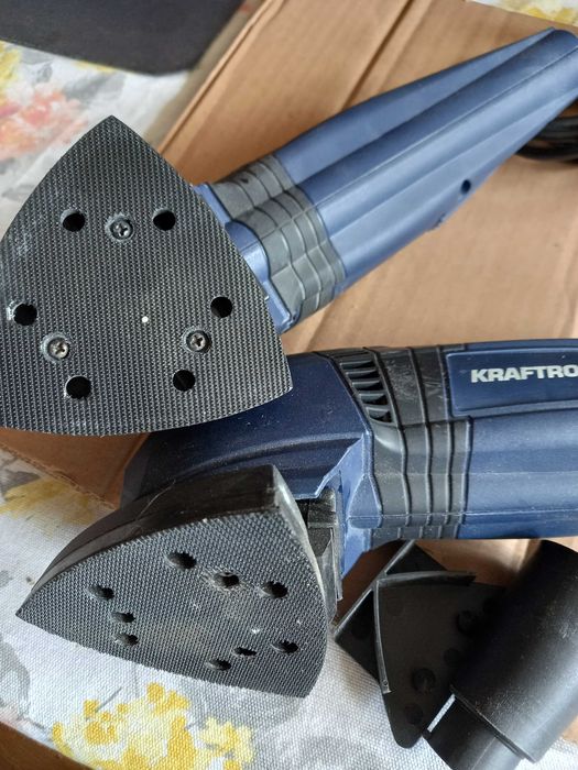 Szlifierka oscylacyjna, Delta - Kraftronic KT DS 190 -2 sztuki