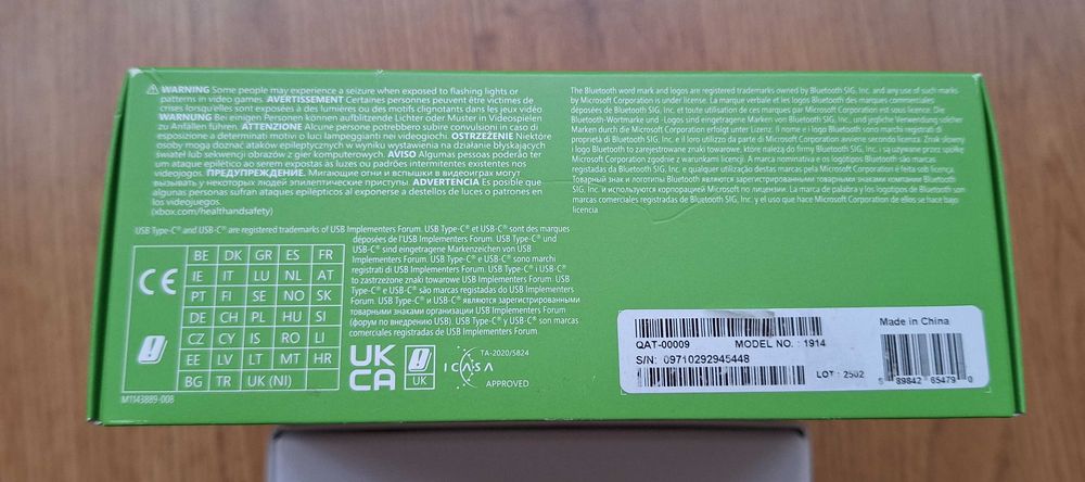 Геймпад Беспроводной Xbox Wireless Controller with Bluetooth Black