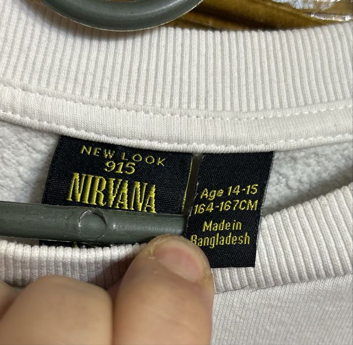 Світшот Nirvana (In Utero) Орігінал Мерч 2024 / Толстовка Нирвана