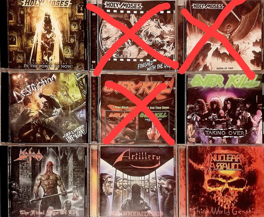 CD Thrash,Death metal 180грн