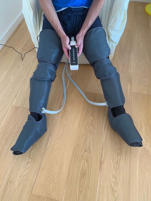 Máquina de pressoterapia nova