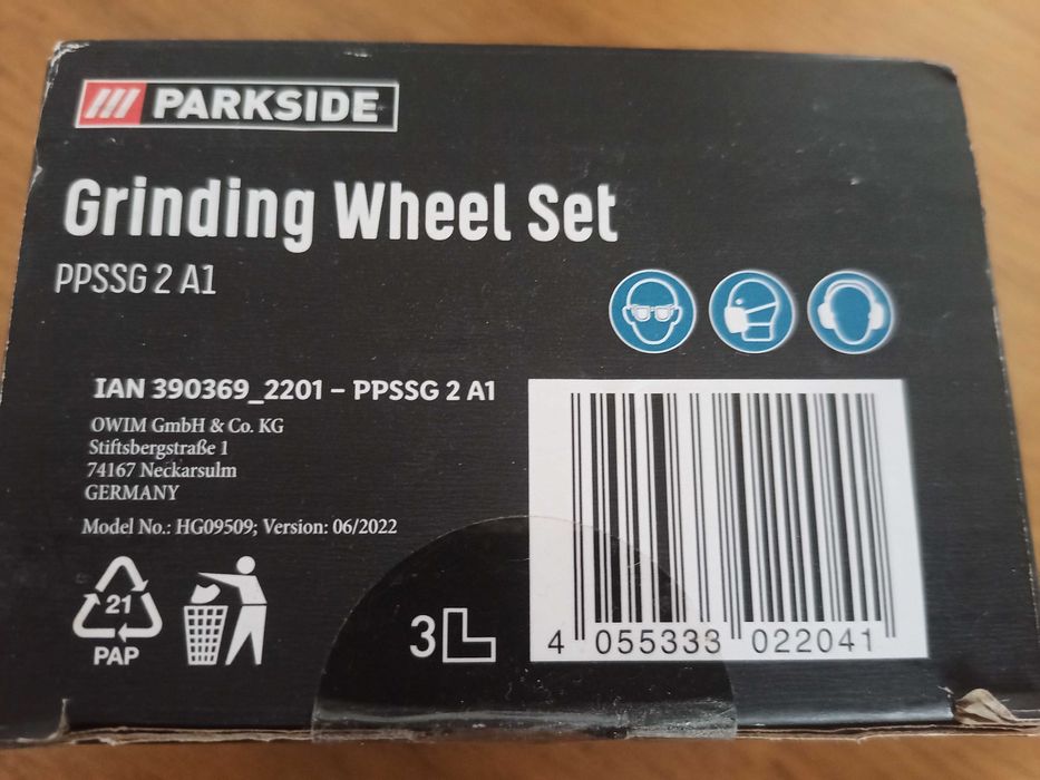 Nowy zestaw tarcz szlifierskich