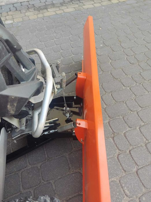 Pług śnieżny do Quada nowy montaż click solidny polski producent