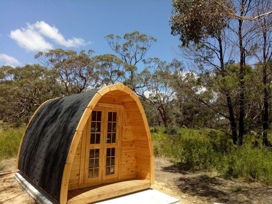 Bungalow - Abrigo de Madeira (2,4mx3,5m) - 100% Pinho Nórdico Maciço