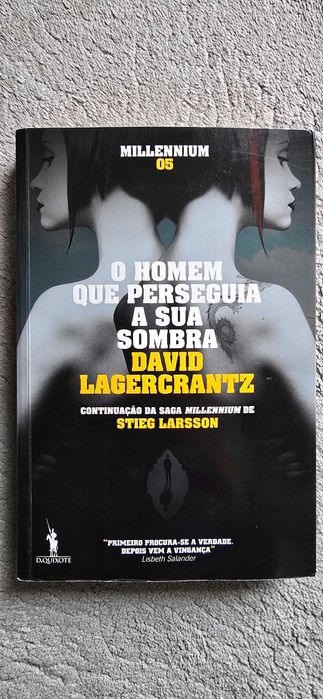 Vendo Livro de David Lagercrantz - O Homem que perseguia a sua Sombra