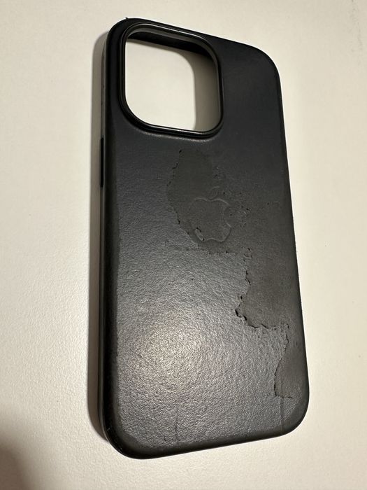Apple iPhone 14 Pro Leather Case with MagSafe - Midnight