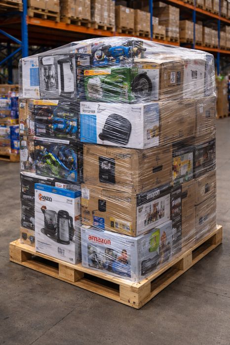 Palety MIX FBA Amazon Elektronika Kat ABC