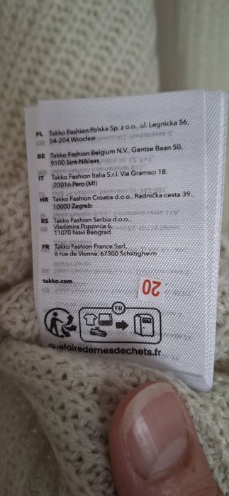 Sweter Takko Fashion XS