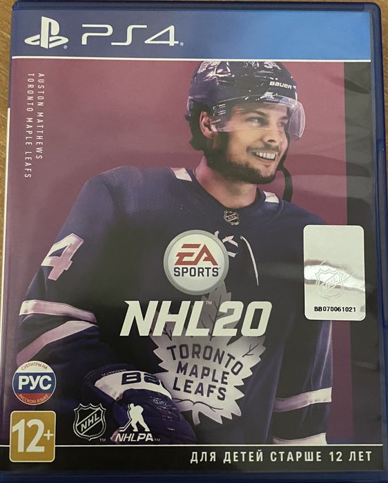 Продам диск NHL 20 на ПС4