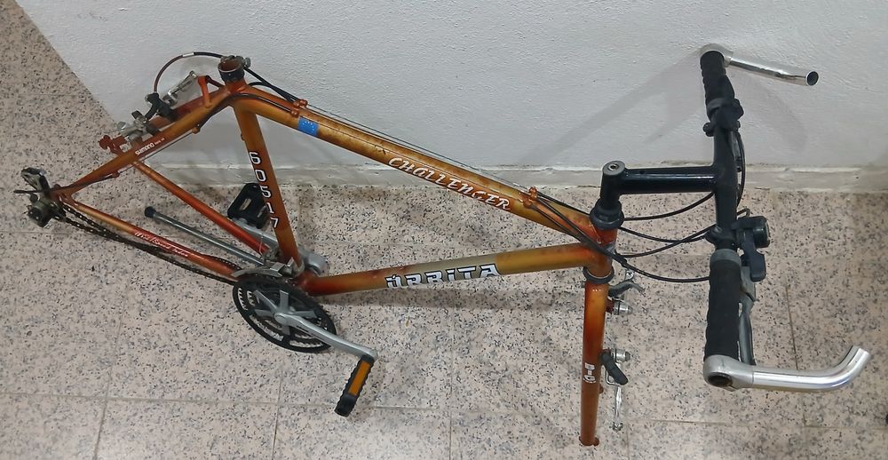 Quadro Antigo Bicicleta Orbita