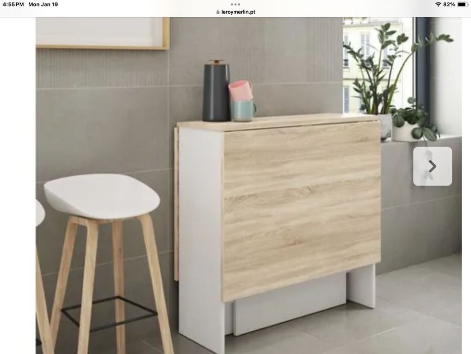 Mesa dobrável cozinha