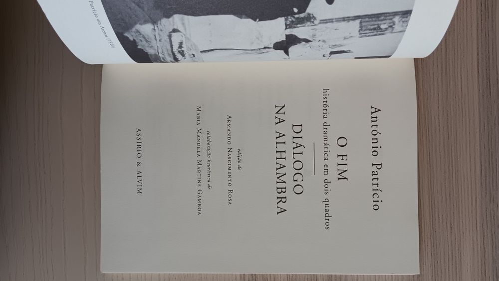 António Patrício, O Fim / Diálogo na Alhambra