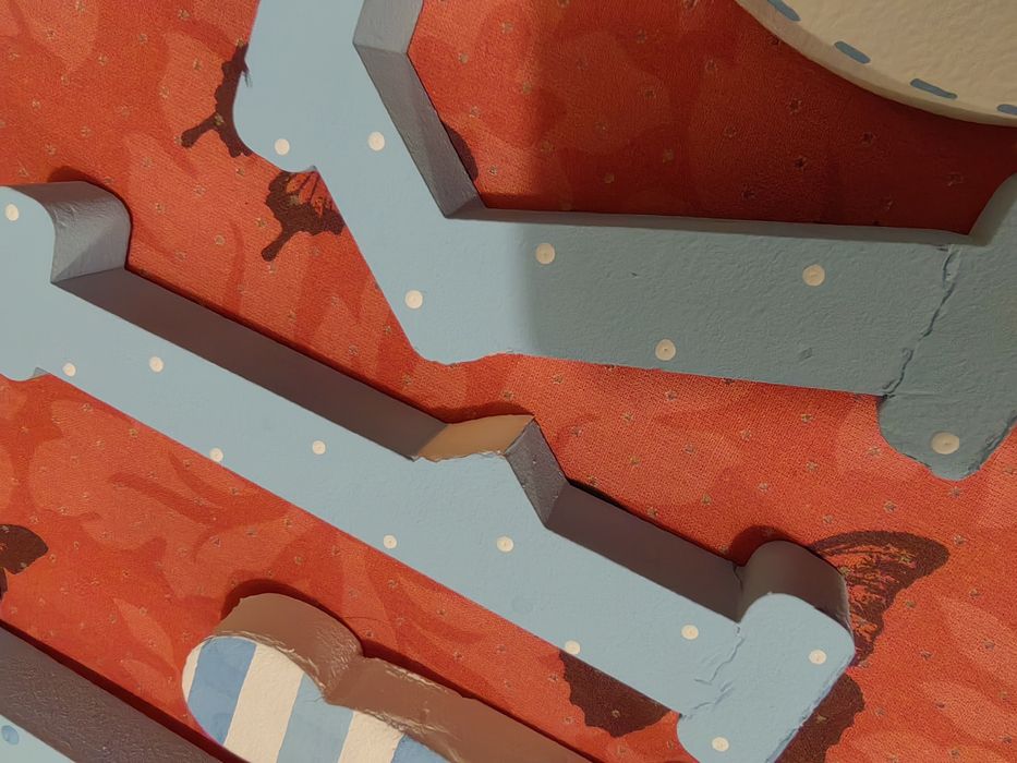 Litery z imieniem NIKODEM