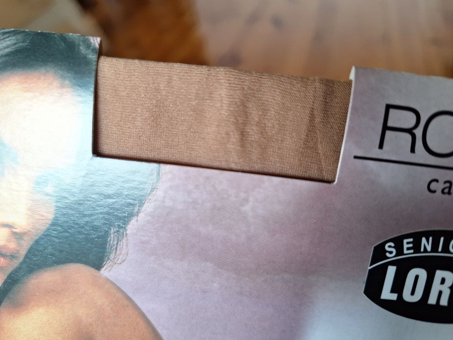 Pończochy, rajstopy czarny, beż 3/4