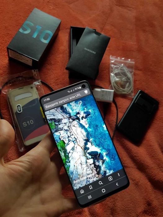 SM-G973F/DS. Samsung galaxy s10 8/128 duos, 2-sim +  ПОДАРОК