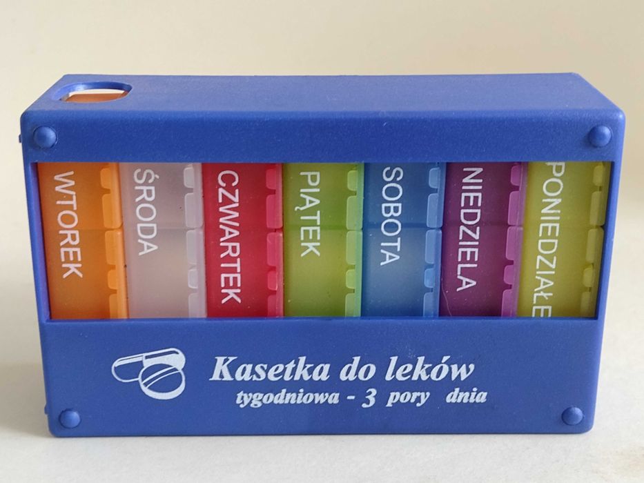 Kasetka do leków tygodniowa