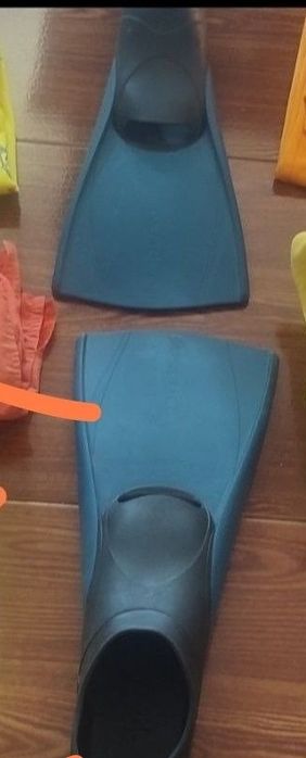Barbatanas para nadador salvadorda ou natação
