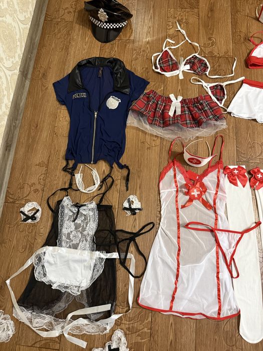 Рольові ігри еротична білизна медсестра школярка покоївка полиція