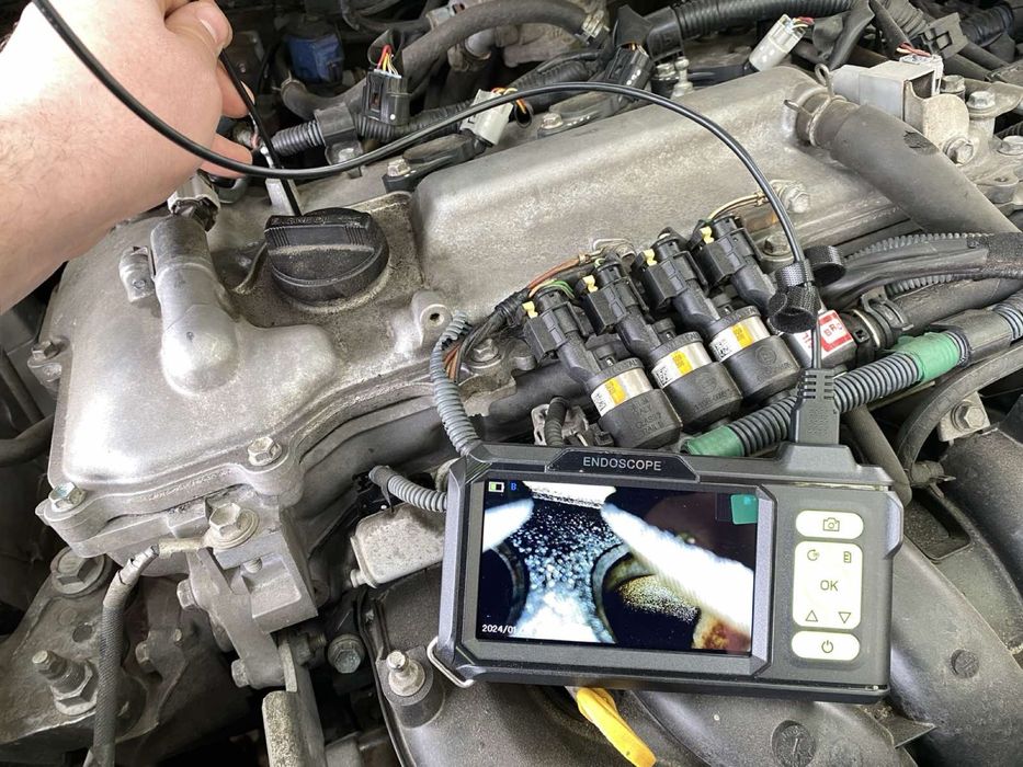 Для дизеля! Товщина зонду 5.5мм! 2 камери! Ендоскоп эндоскоп бороскоп