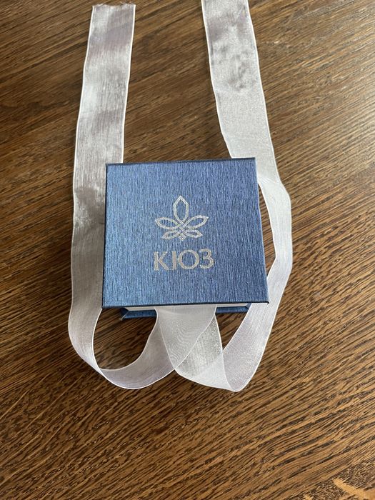 Запонки серебро-черный цирконий -30%