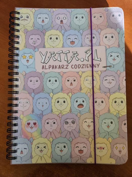 Alpakarz codzienny, kalendarz, planer