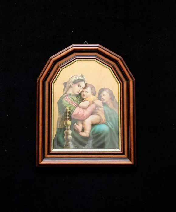 Quadro Madonna della Seggiola Nossa Senhora da Cadeira