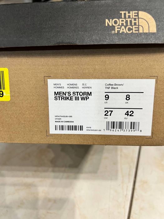 Черевики зимові чоловічі The north face