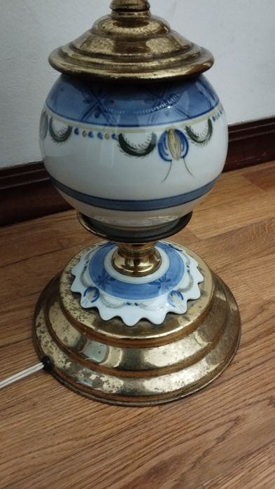 Candeeiro de mesa  Louça de Viana