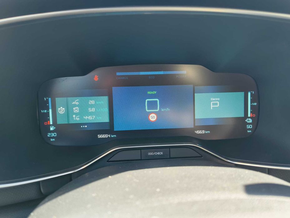 Citroen C5 Aircross 255 shine pack- SAÚDE DA BATERIA DE TRAÇÃO: 97%