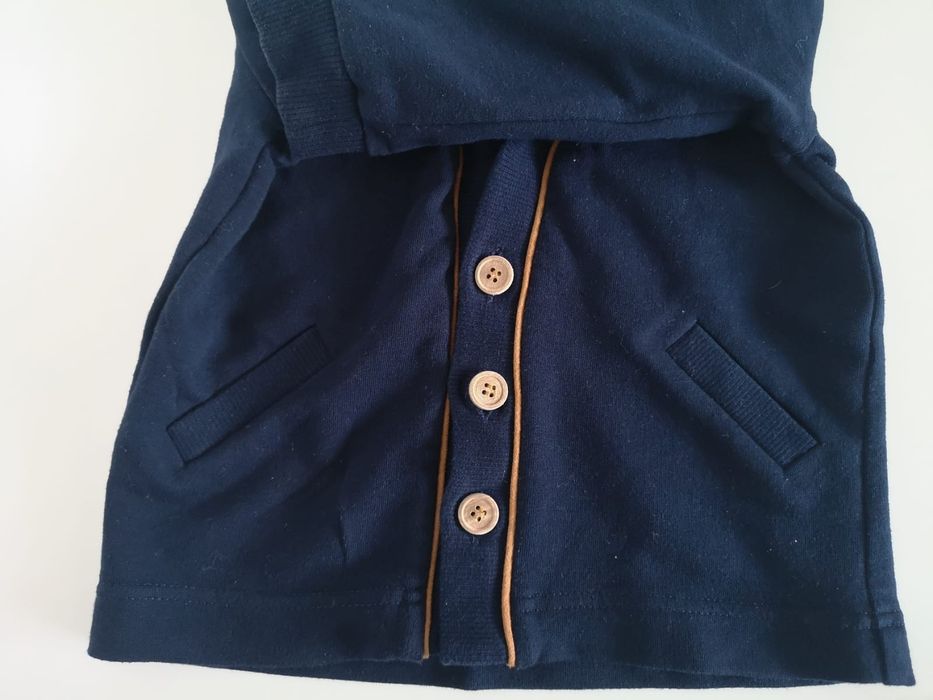 Zestaw spodnie body marynarka wiosenna H&M 86